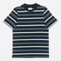 FARAH Elmswood Striped T-Shirt in NAVY