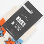 HAPPY SOCKS Elton Glasses Socks in WHITE