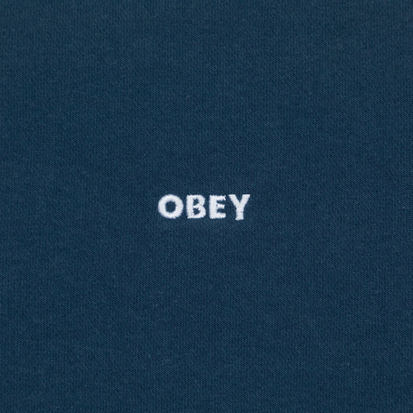 OBEY Embellished Crew Sweatshirt in BLUE