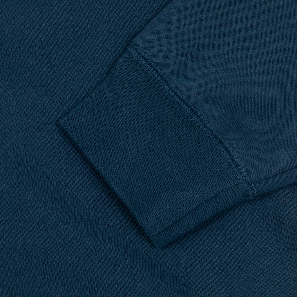 OBEY Embellished Crew Sweatshirt in BLUE