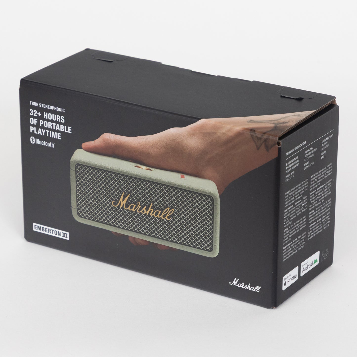 MARSHALL Emberton III Portable Speaker in SAGE