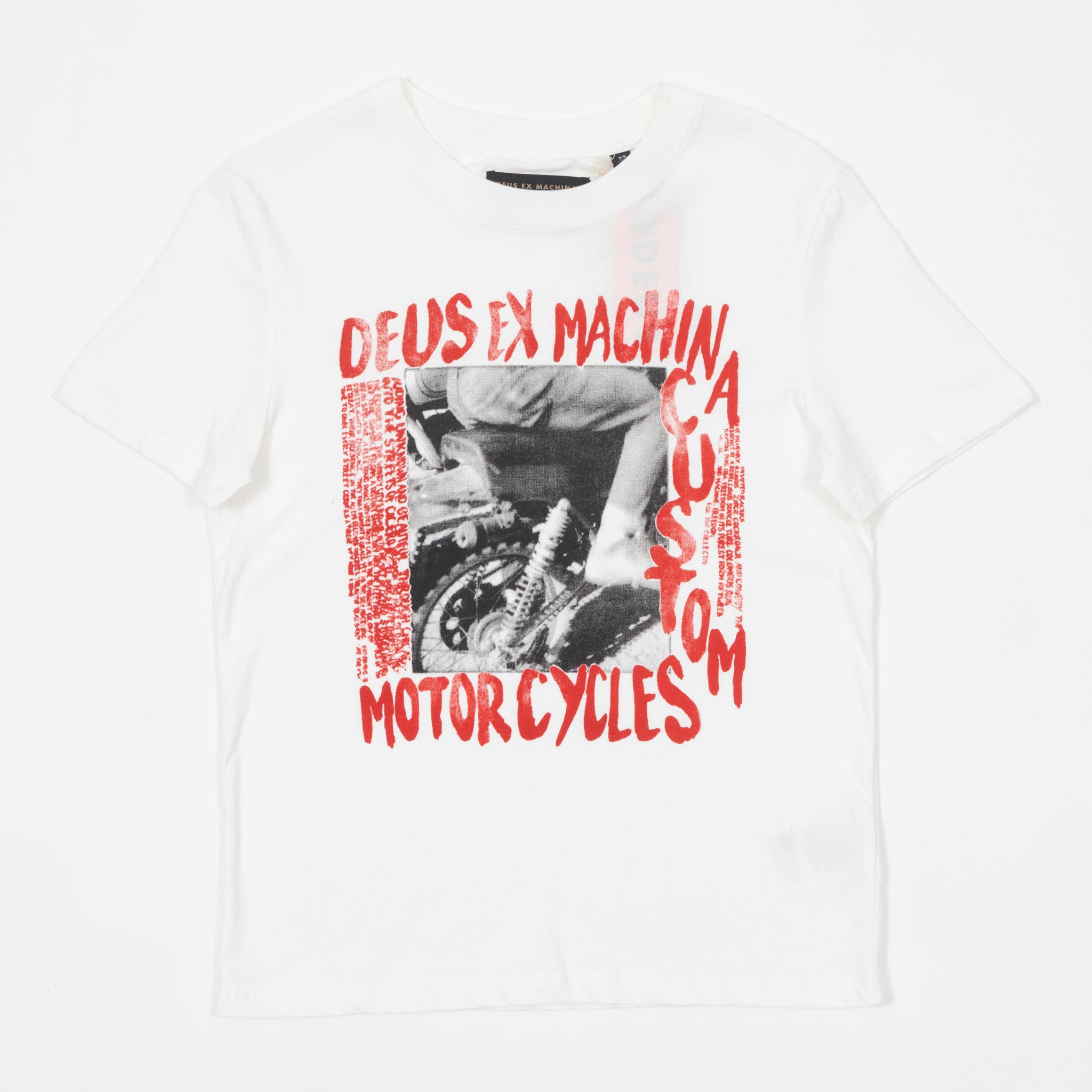 Womens DEUS EX MACHINA Ephemera Tee in WHITE