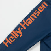 HELLY HANSEN Ervik Waterproof Jacket in NAVY & ORANGE
