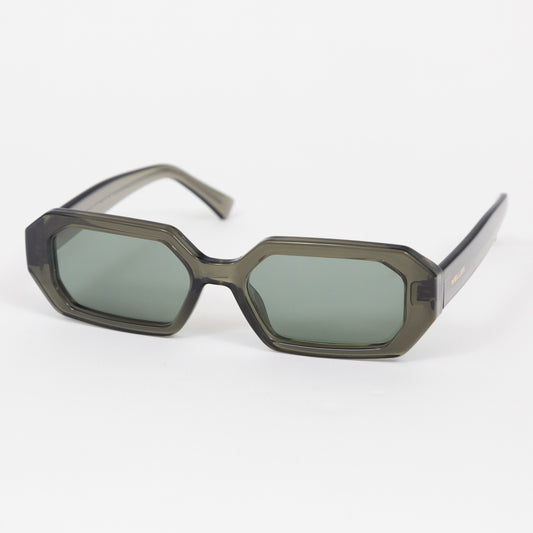 MELLER Esi Geometric Style Sunglasses in GREEN