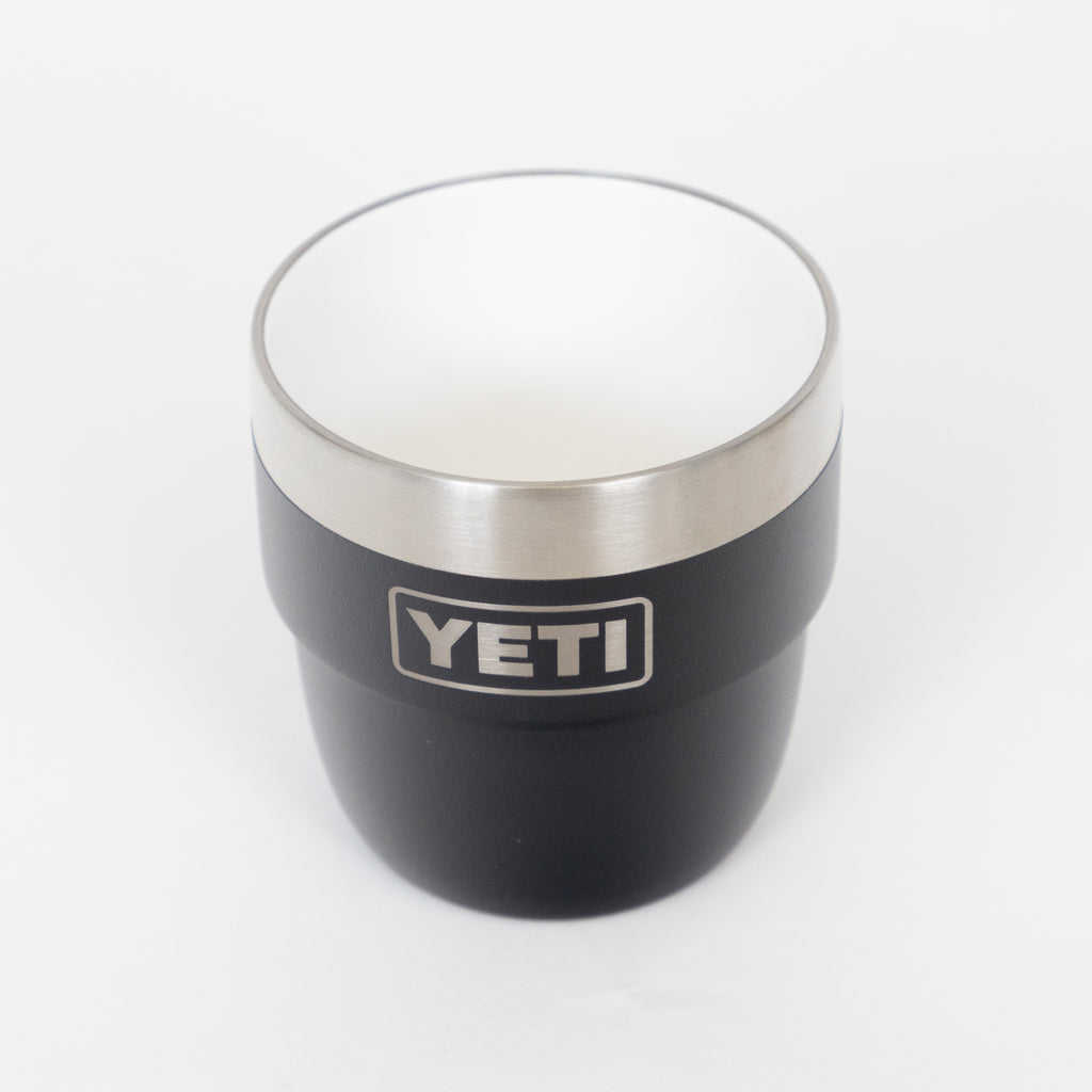 YETI Rambler® 4 oz (118 ml) Stackable Cups with Durasip™ Ceramic Lining in Black