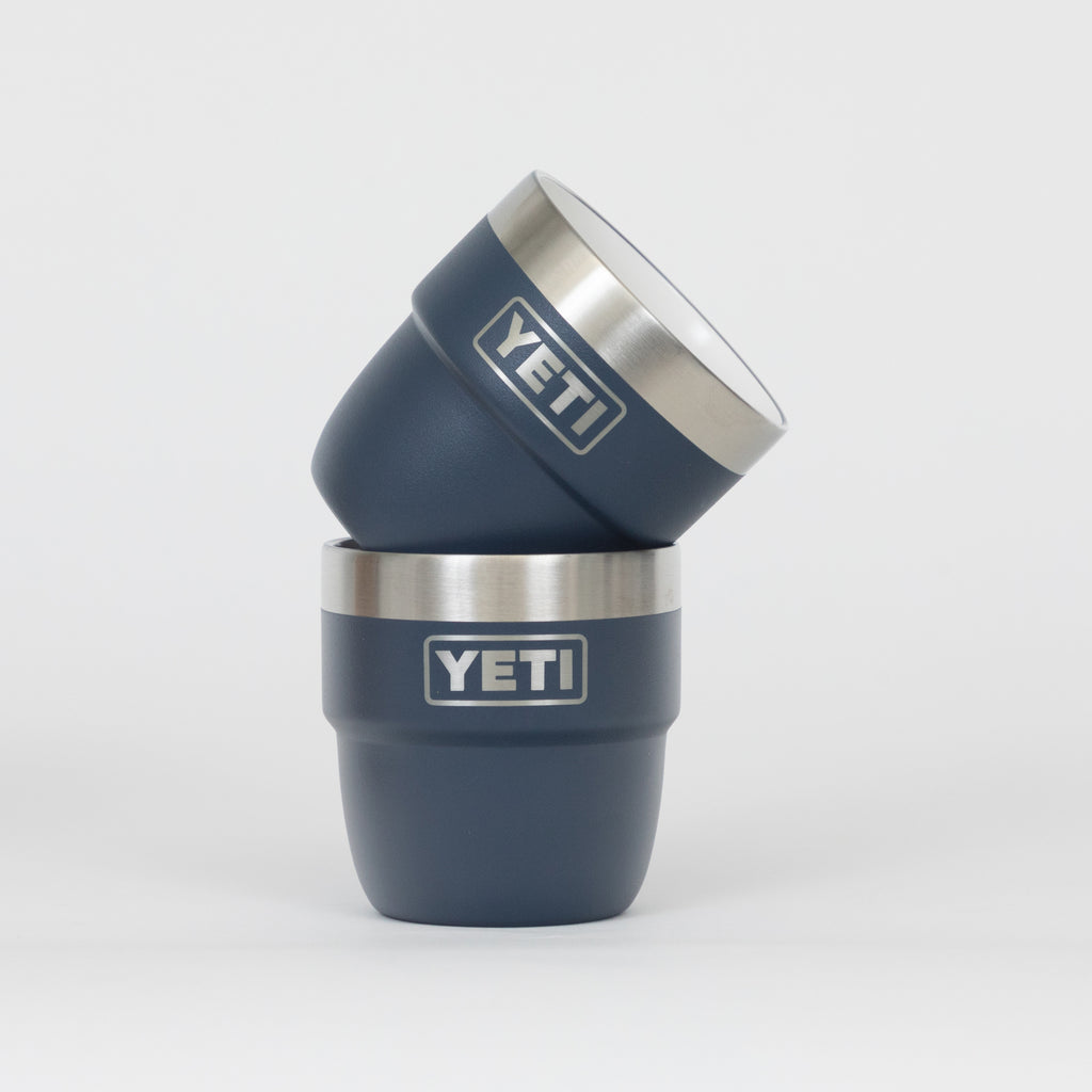 YETI Rambler® 4 oz (118 ml) Stackable Cups with Durasip™ Ceramic Lining in Navy