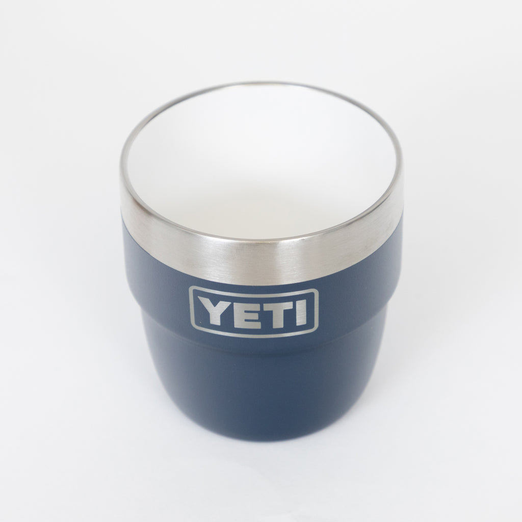 YETI Rambler® 4 oz (118 ml) Stackable Cups with Durasip™ Ceramic Lining in Navy