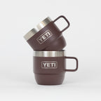 YETI Rambler® 6 oz (177 ml) Stackable Mugs with DuraSip™ Ceramic Lining in Wetlands Brown