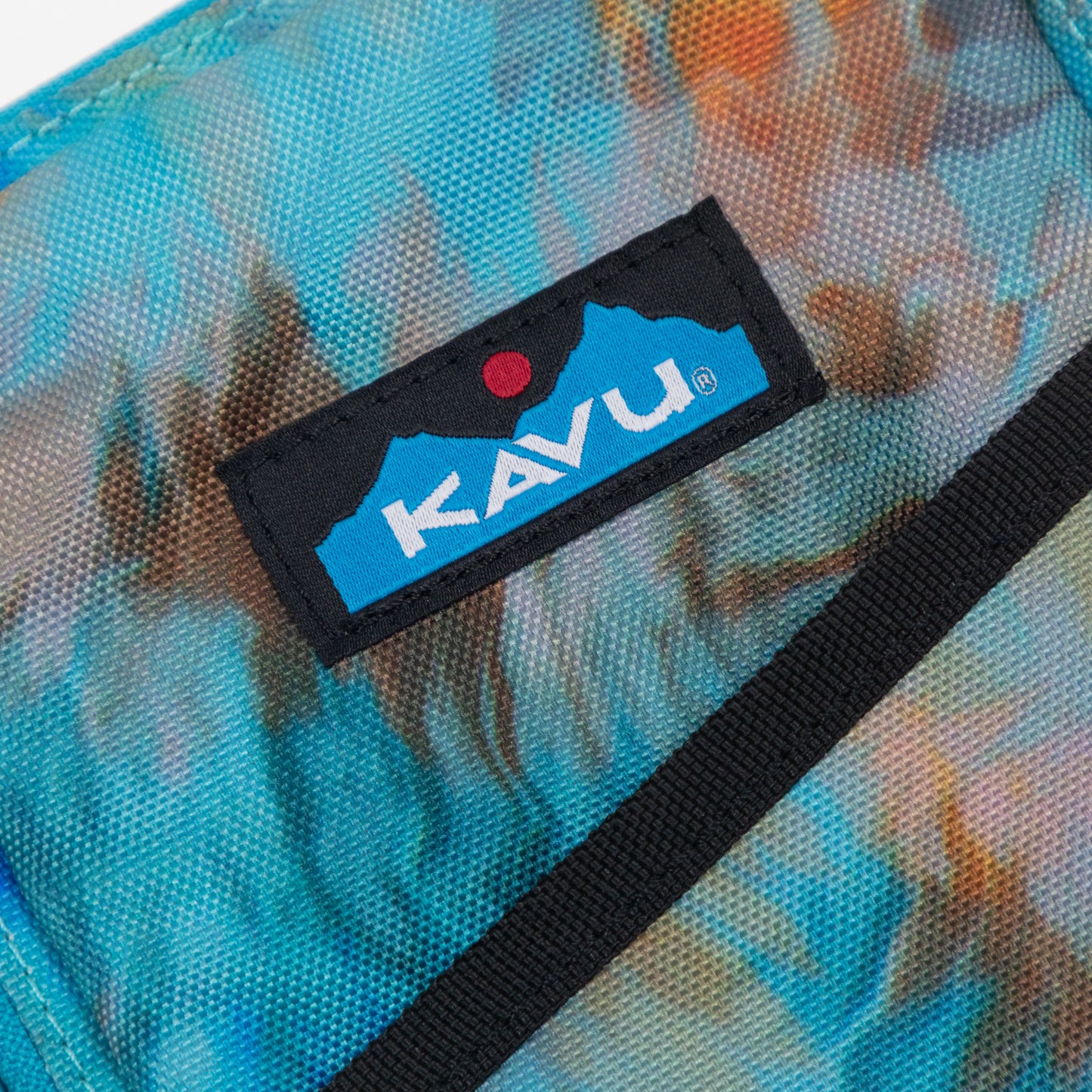 KAVU Essential Case Phone Bag in TIE DYE BLUE
