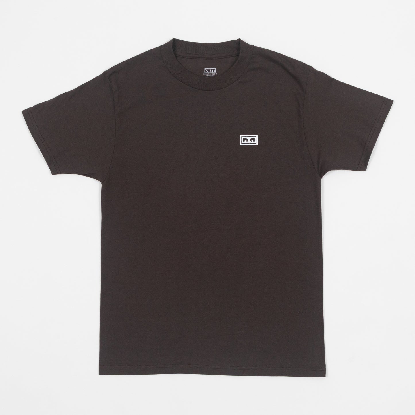 OBEY Eyes 3 T-Shirt in BROWN