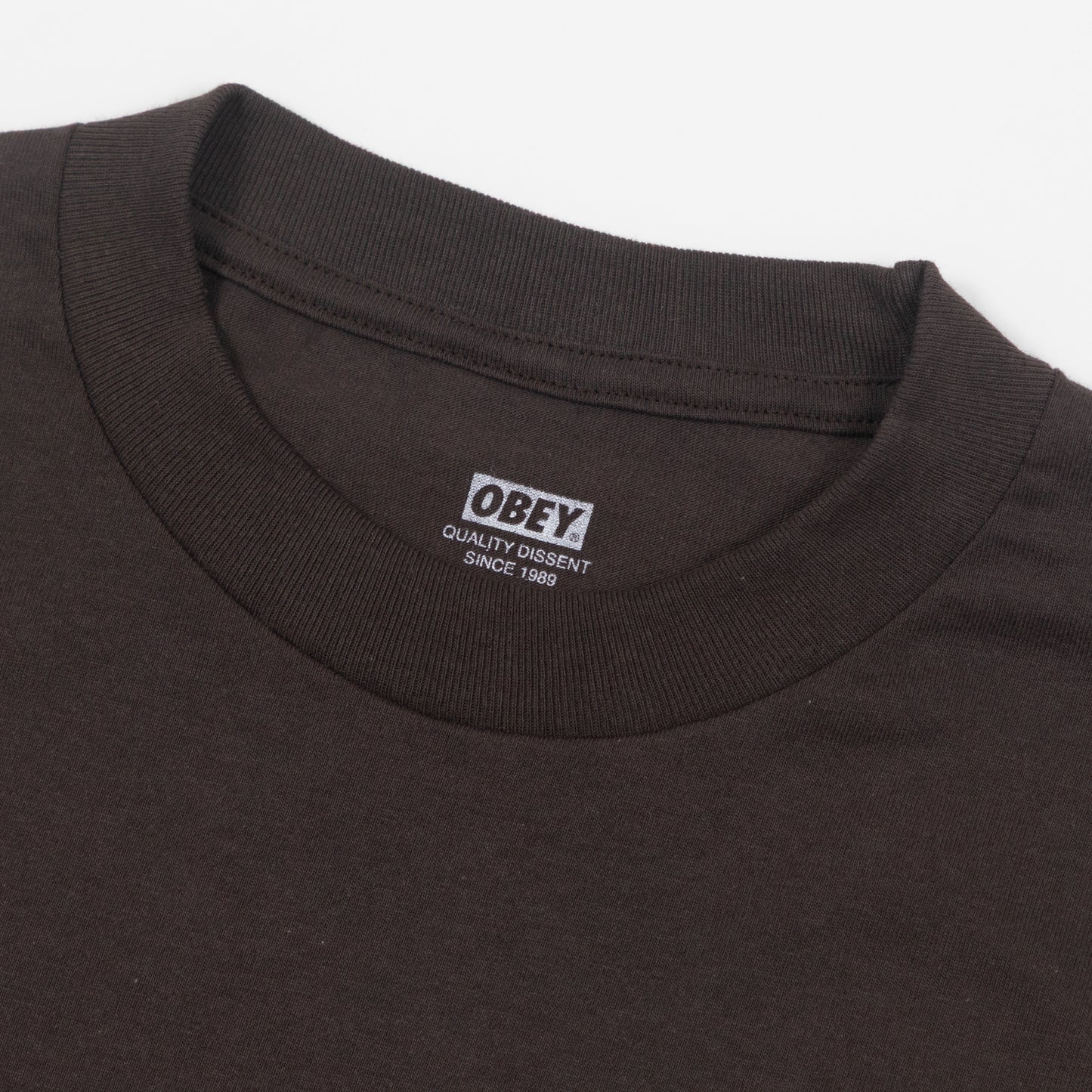 OBEY Eyes 3 T-Shirt in BROWN