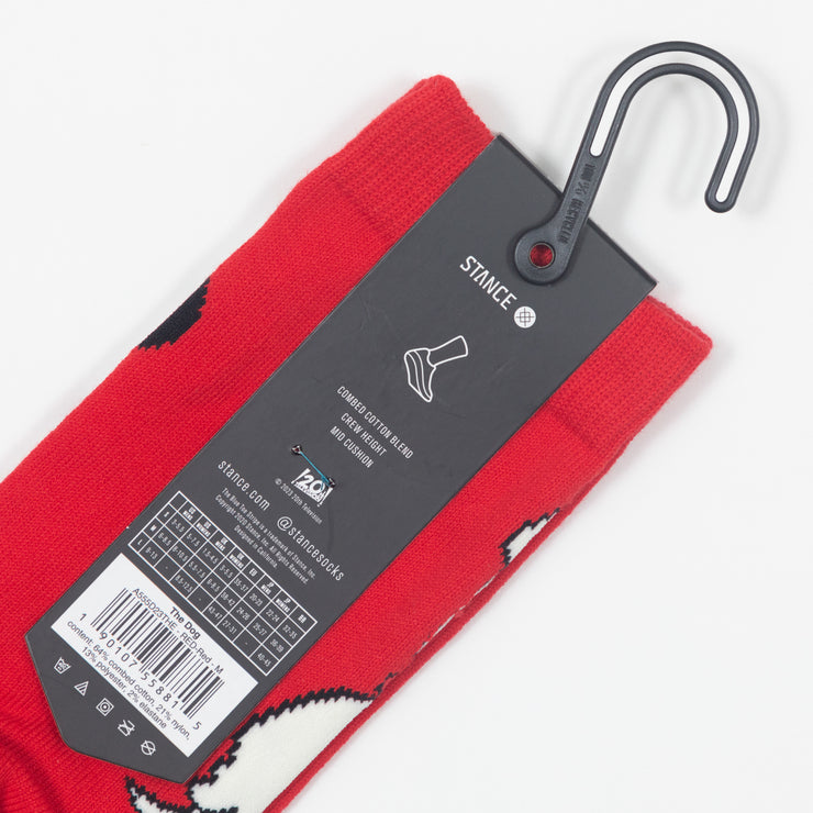 STANCE x FAMILY GUY Collaboration The Dog Socks in RED