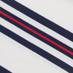 FILA Cesare Yarn Dye Stripe T-Shirt in GARDENIA