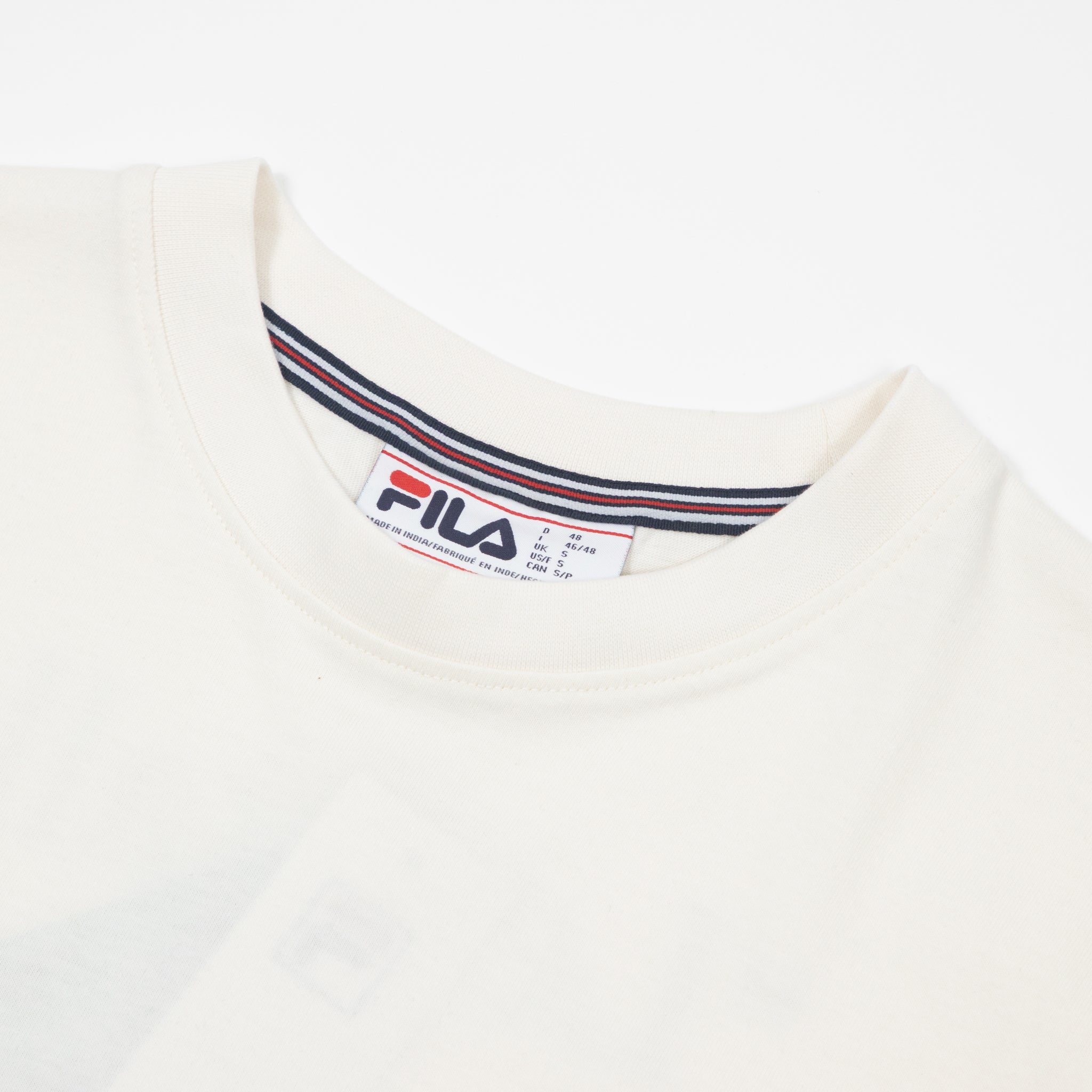 FILA Osvaldo Graphic T-Shirt in GARDENIA