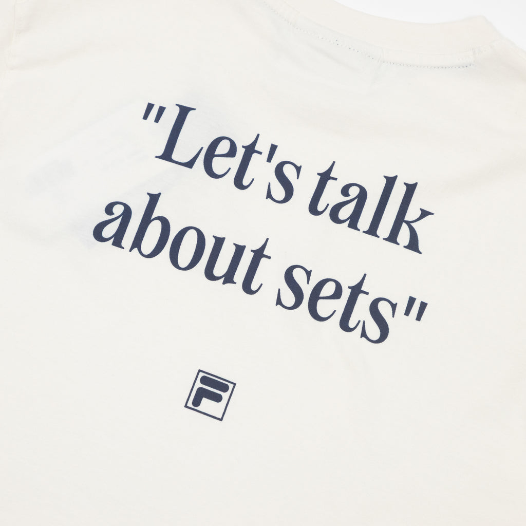 FILA Osvaldo Graphic T-Shirt in GARDENIA