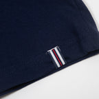 FILA Pepe T-Shirt with Flock Logo in BOLD NAVY