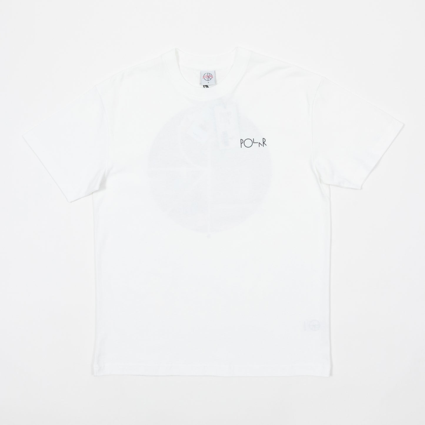 POLAR SKATE CO. Fill Logo T-Shirt in WHITE