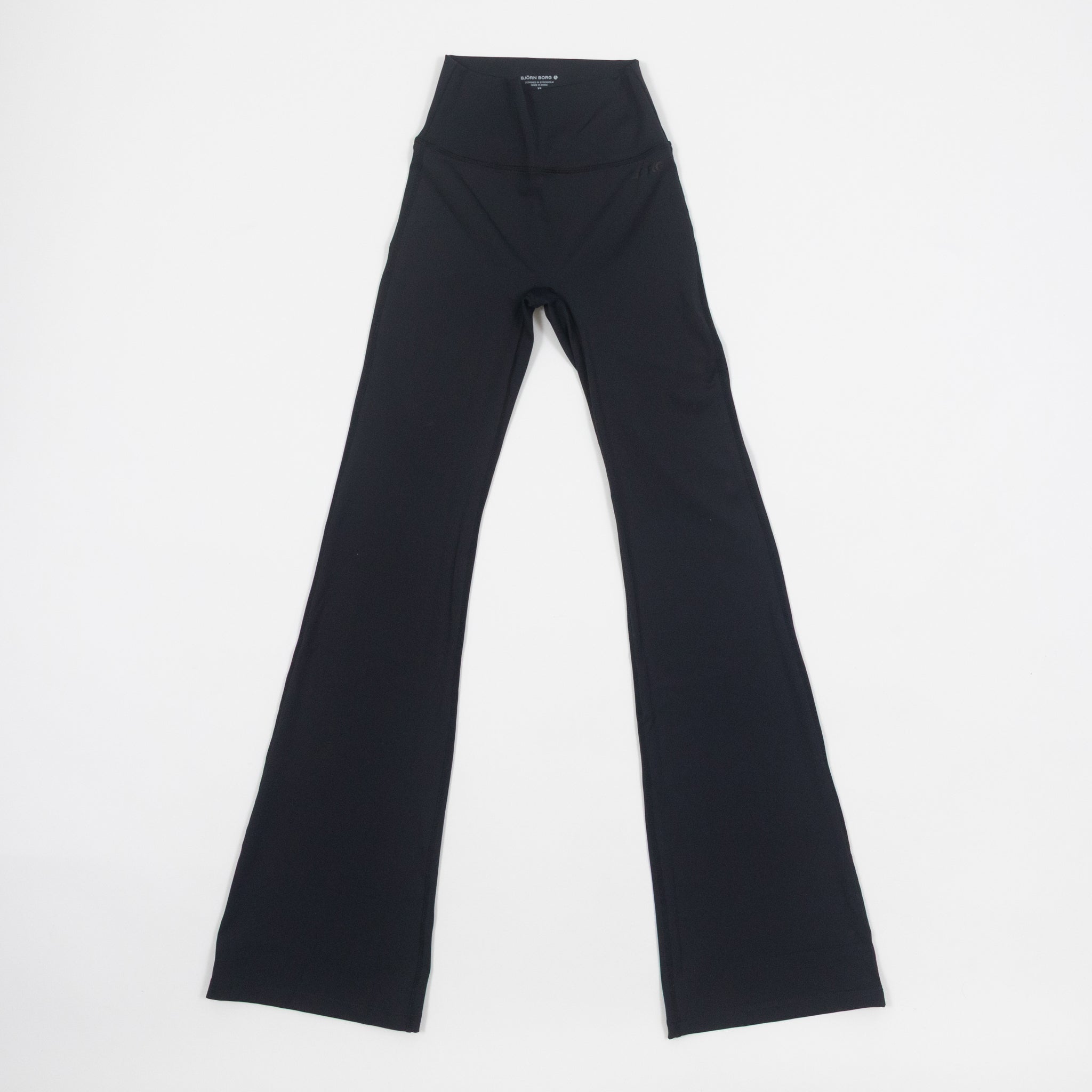 Womens BJORN BORG Flare Leggings in BLACK