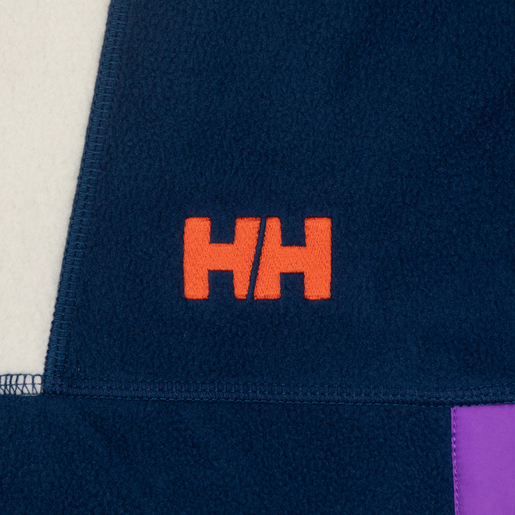 HELLY HANSEN Fleece Jacket in NAVY & CREAM