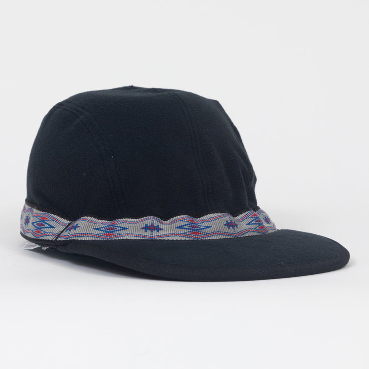 KAVU Fleece Strapcap in BLACK