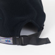 KAVU Fleece Strapcap in BLACK