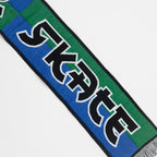 POLAR SKATE CO. Football Scarf in GREEN & BLUE