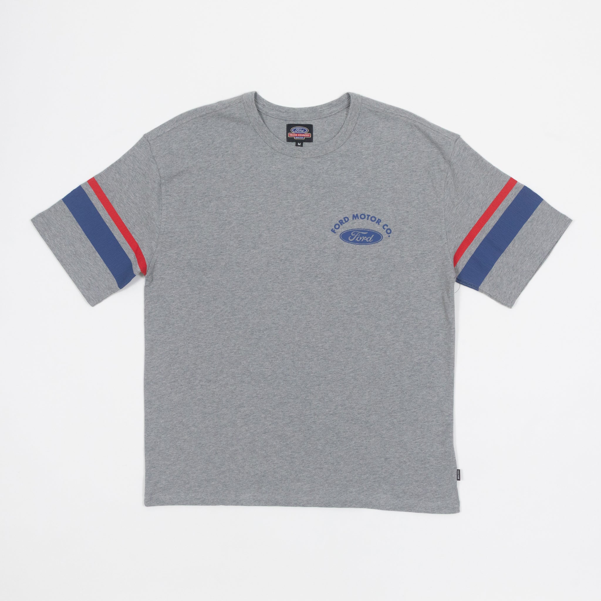 BRIXTON X FORD Truck Country T-Shirt in HEATHER GREY