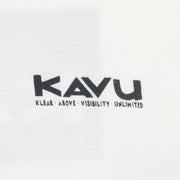 Womens KAVU Forever Kavu Long Sleeve T-Shirt in CREAM