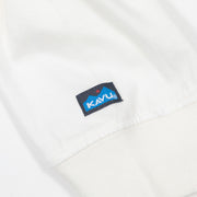 Womens KAVU Forever Kavu Long Sleeve T-Shirt in CREAM