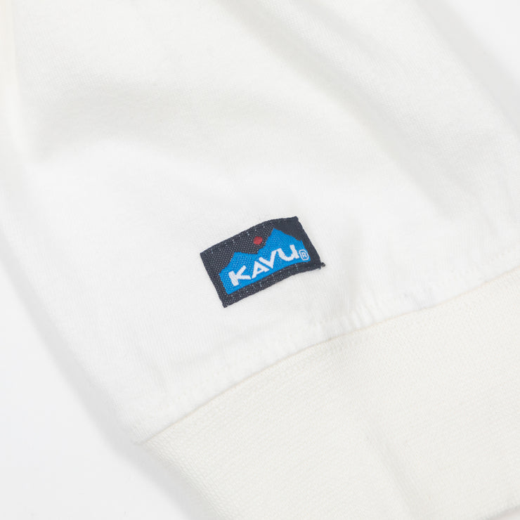 Womens KAVU Forever Kavu Long Sleeve T-Shirt in CREAM