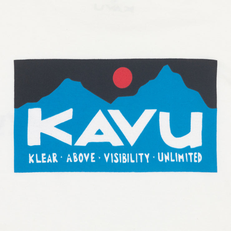 Womens KAVU Forever Kavu Long Sleeve T-Shirt in CREAM