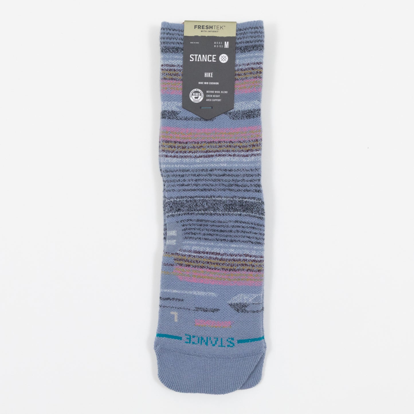 STANCE Fork in the Road Mid Socks in INDIGO