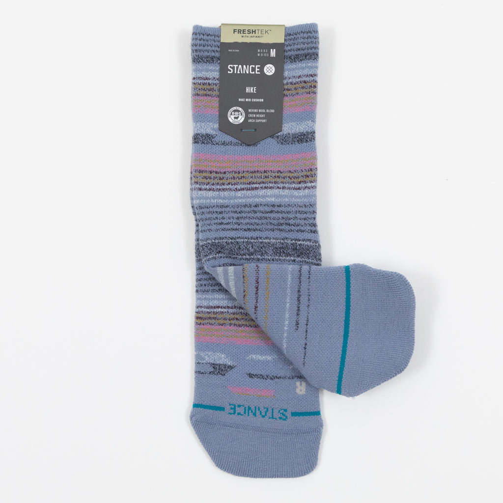 STANCE Fork in the Road Mid Socks in INDIGO