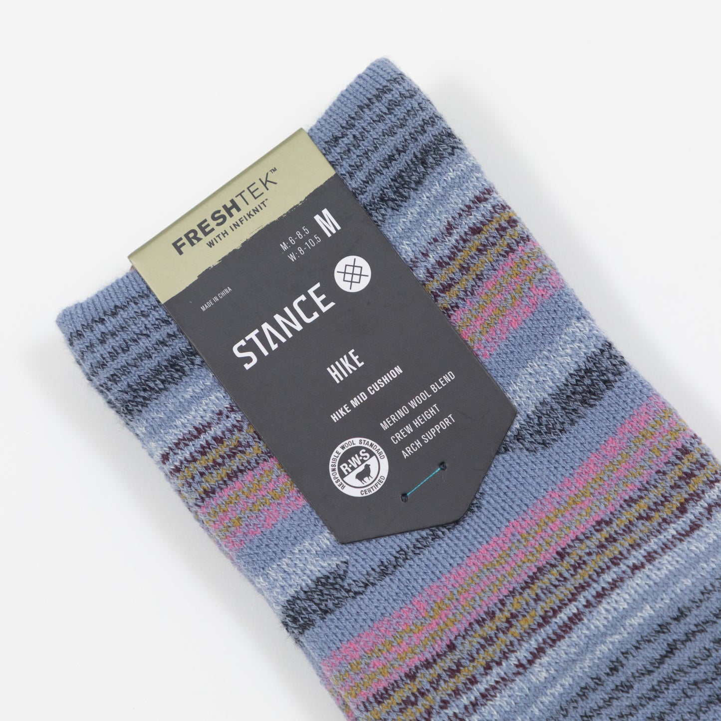 STANCE Fork in the Road Mid Socks in INDIGO