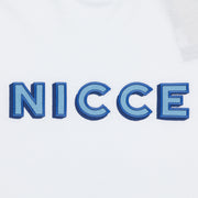 NICCE Form Logo T-Shirt in WHITE