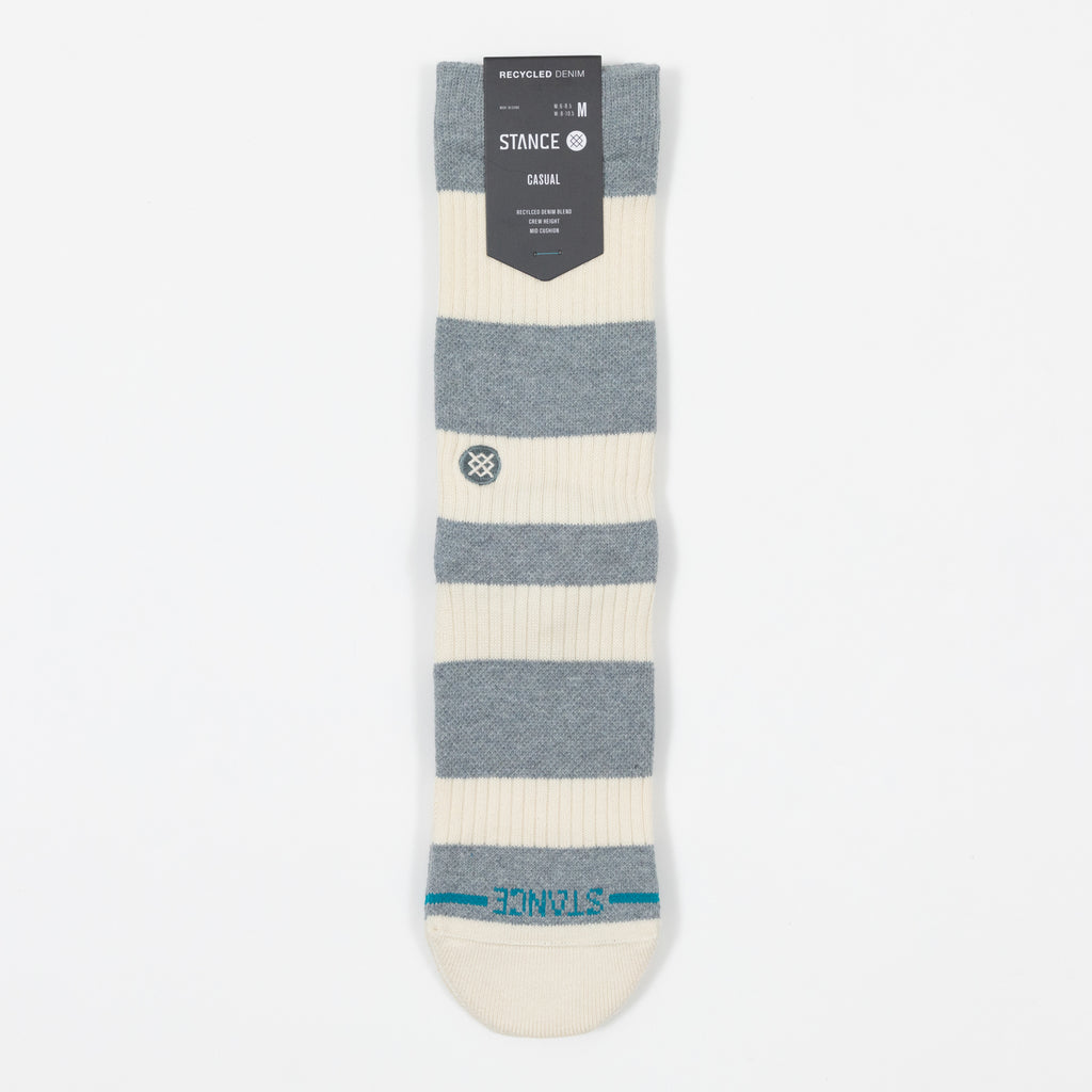 STANCE Fred Denim Crew Socks in BLUE