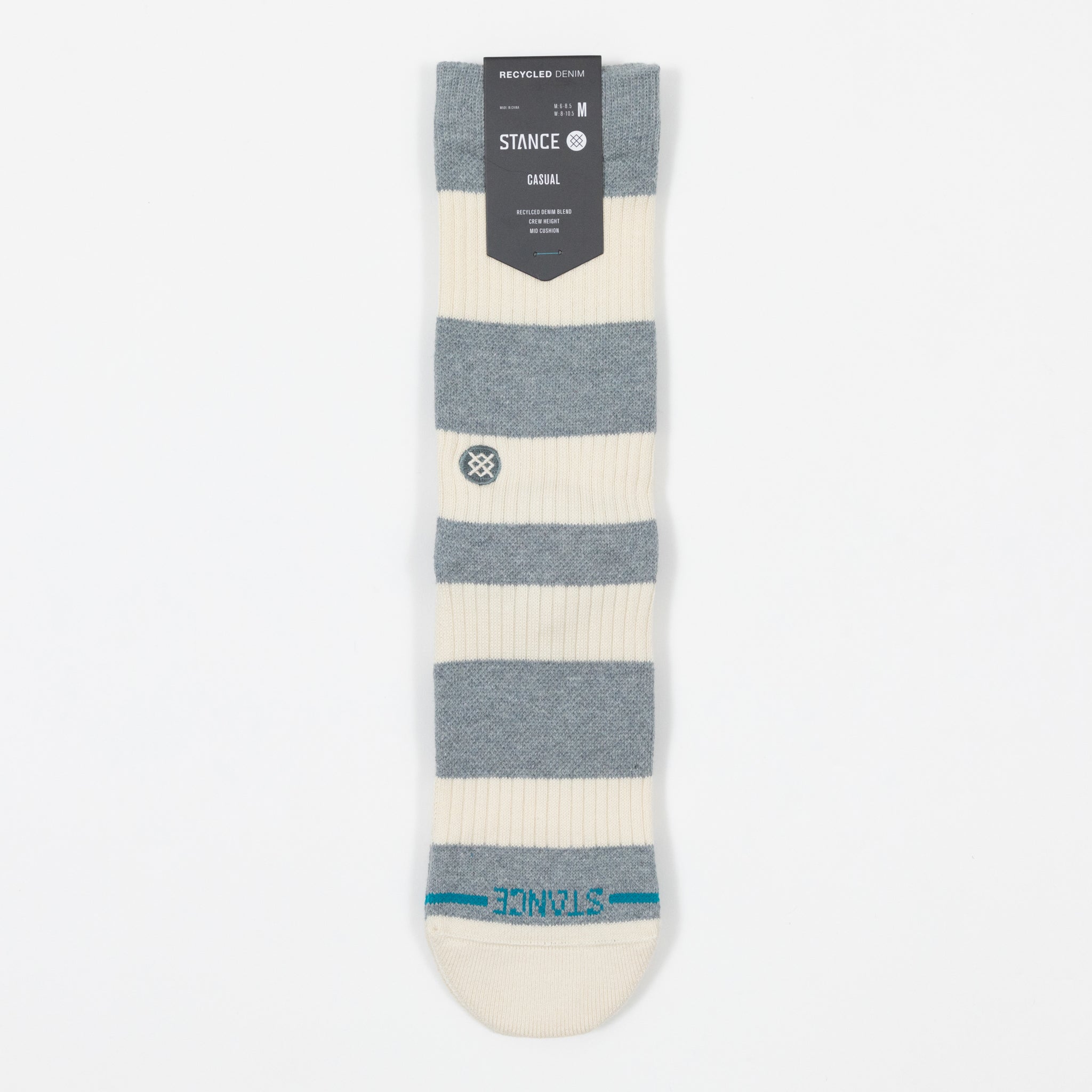 STANCE Fred Denim Crew Socks in BLUE
