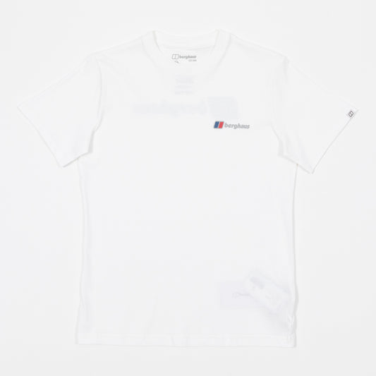 BERGHAUS Logo T-Shirt in WHITE