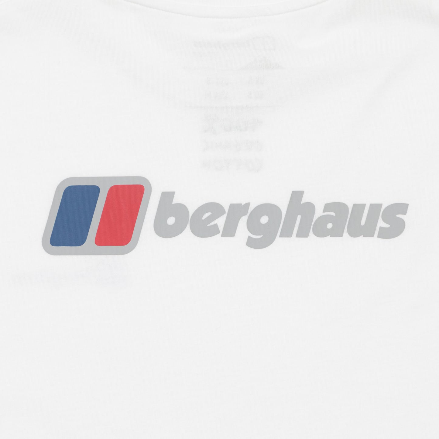 BERGHAUS Logo T-Shirt in WHITE