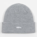 OBEY Future Beanie in HEATHER GREY
