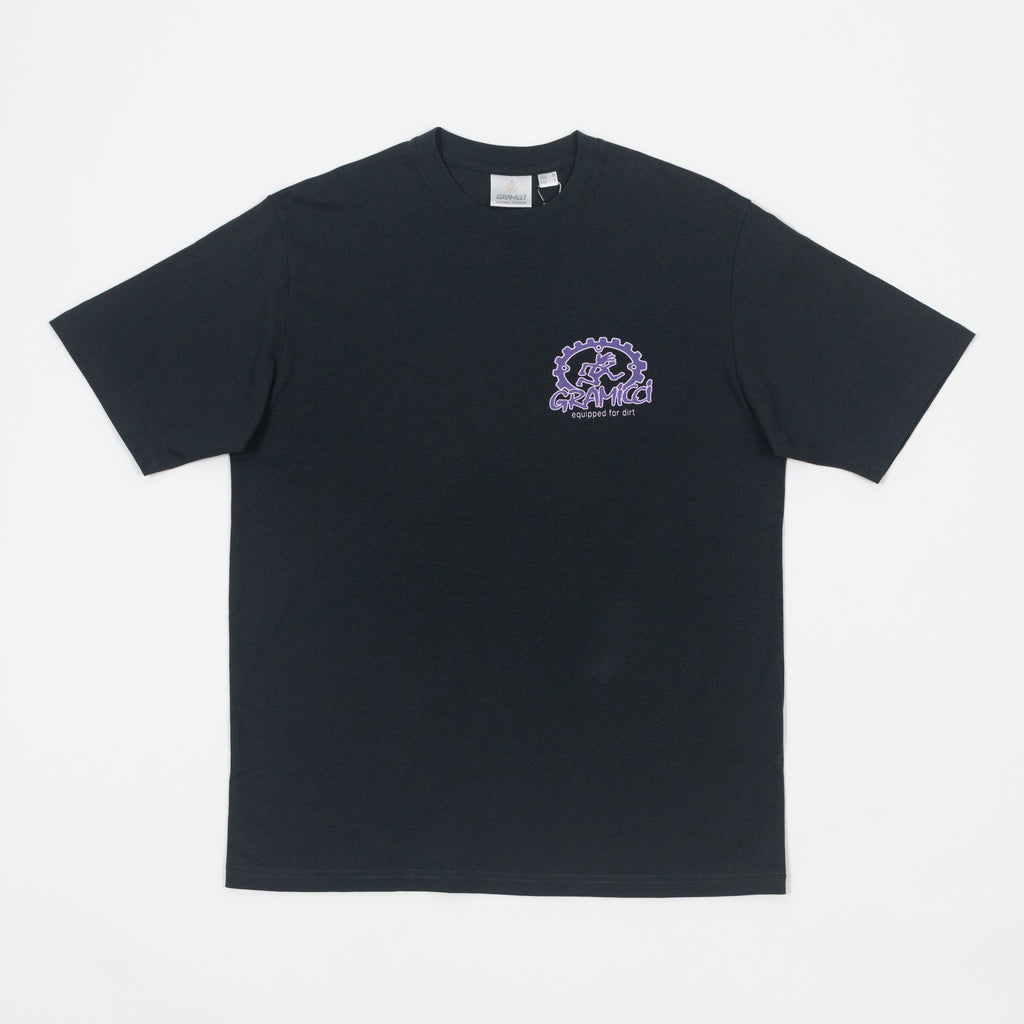 GRAMICCI Equipped For Dirt T-Shirt in VINTAGE BLACK