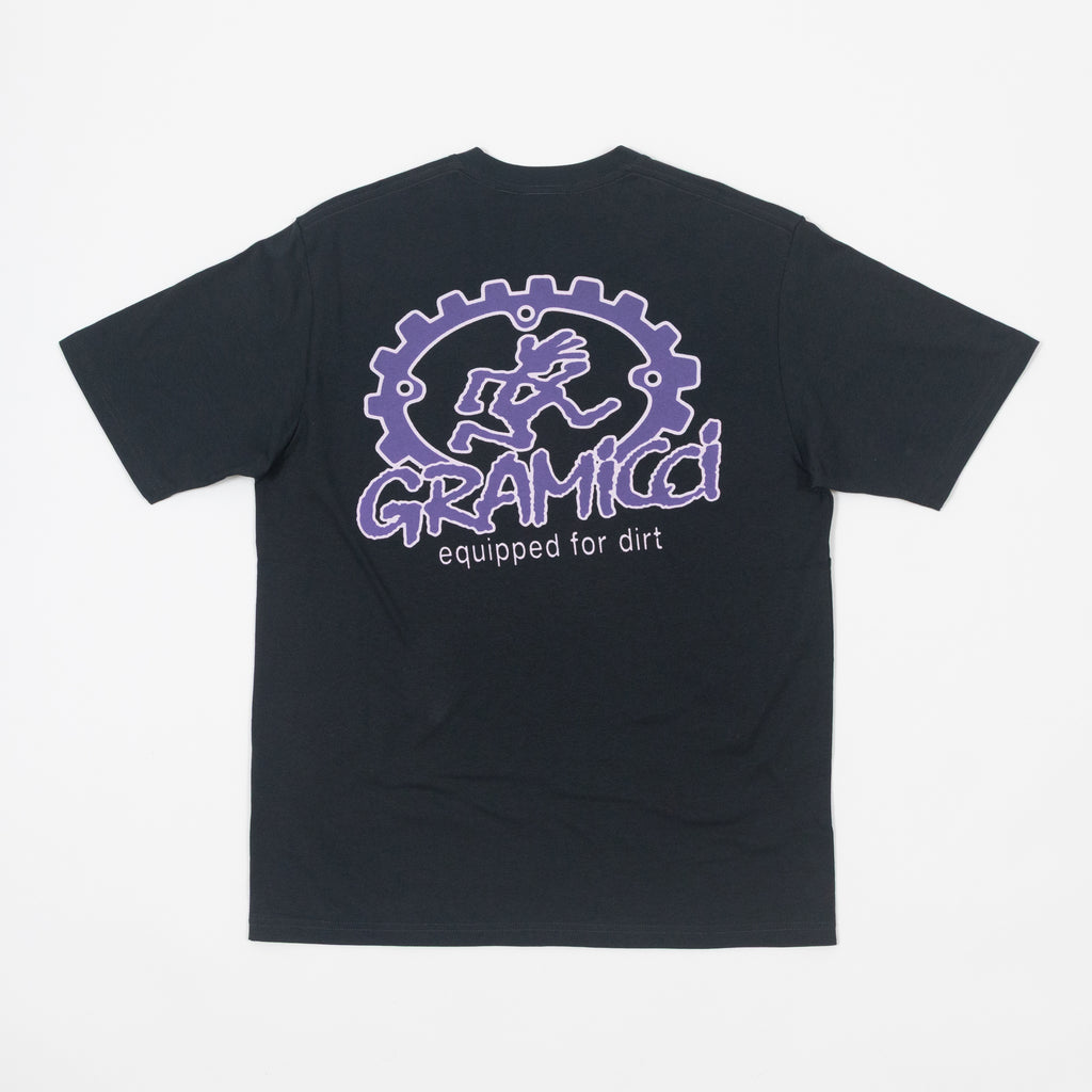 GRAMICCI Equipped For Dirt T-Shirt in VINTAGE BLACK