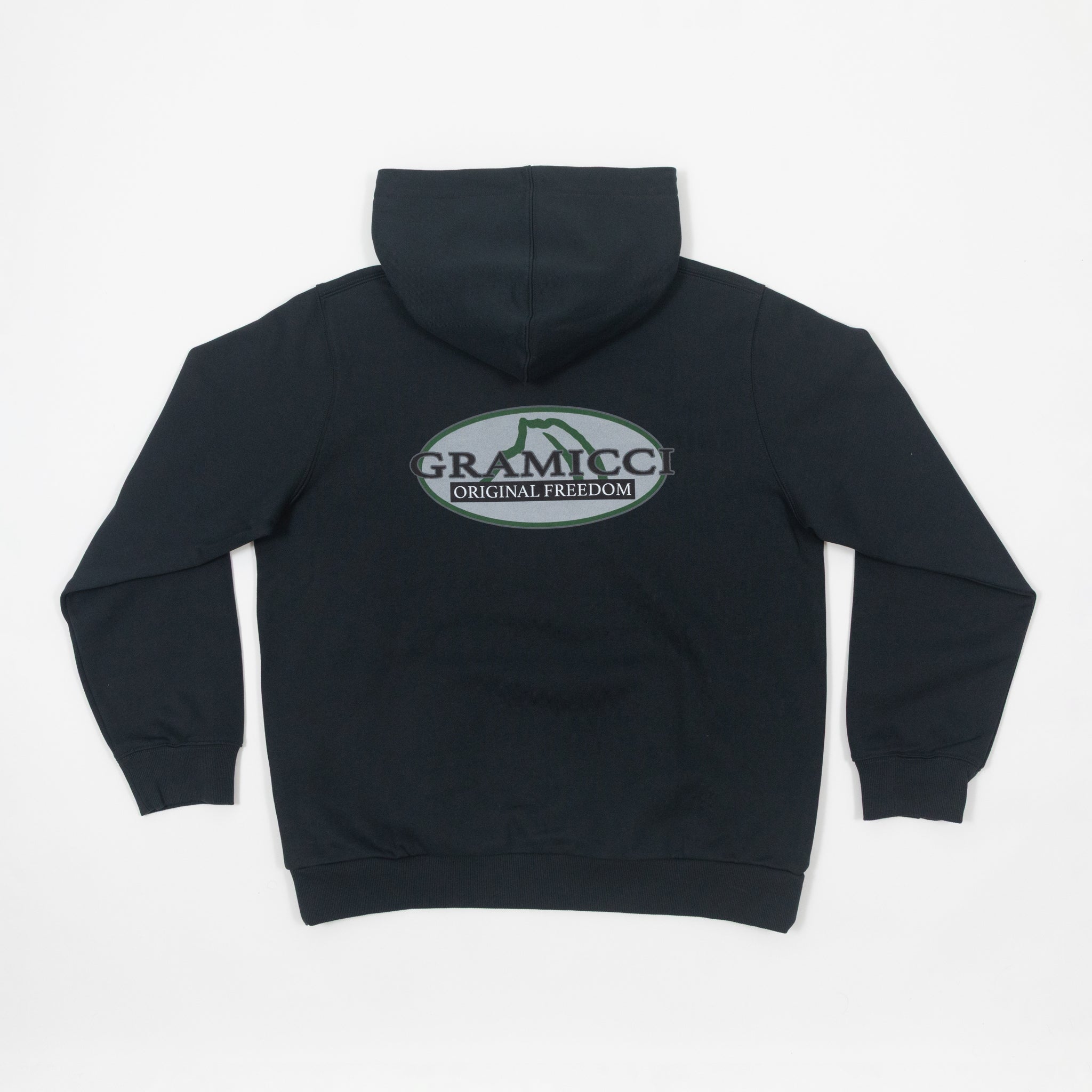 GRAMICCI Half Dome Hooded Sweatshirt in VINTAGE BLACK