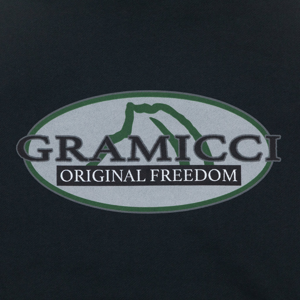 GRAMICCI Half Dome Hooded Sweatshirt in VINTAGE BLACK