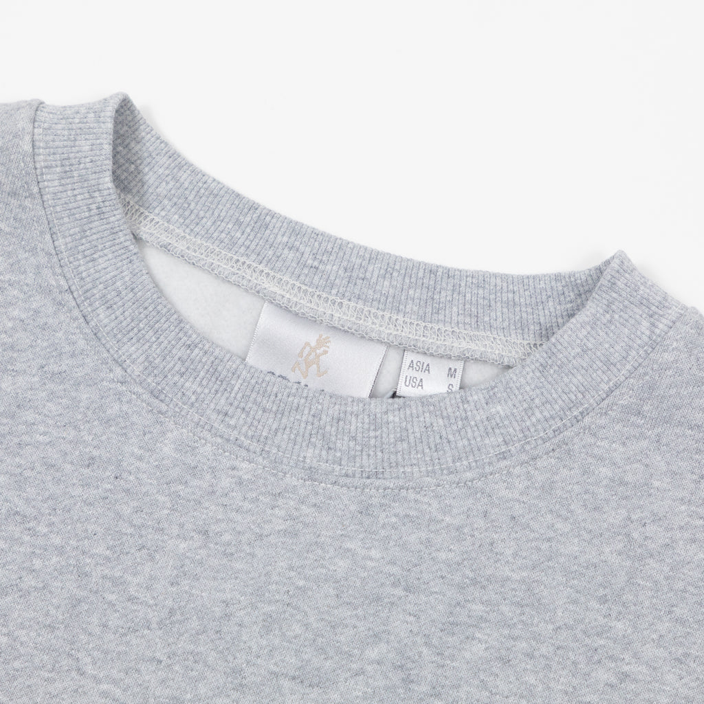 GRAMICCI G-Scribble Sweatshirt in HEATHER GREY