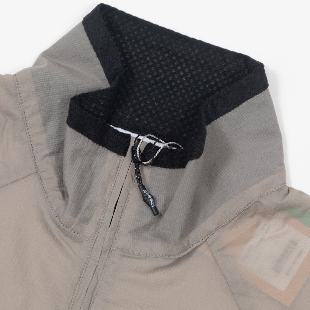 GRAMICCI Ultra-Light Packable Jacket in CONCRETE