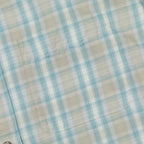 GRAMICCI Checked Ombre Short Sleeve Shirt in BLUE