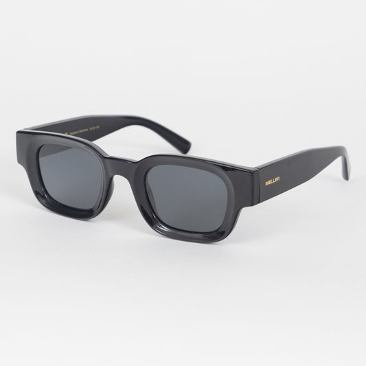 Meller black round sunglsses