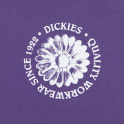 Women's DICKIES Garden Cropped T-Shirt in PURPLE