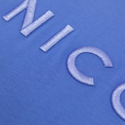 NICCE Garment Dye Mercury T-Shirt in IRIS BLUE